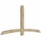 Ekena Millwork Bellingham Rough Sawn Timber Gable Bracket, Douglas Fir, 84"W x 42"H x 4"D x 4"F, 12/12 Pitch GBW084X42X0404BEL00RDF - alternate 4